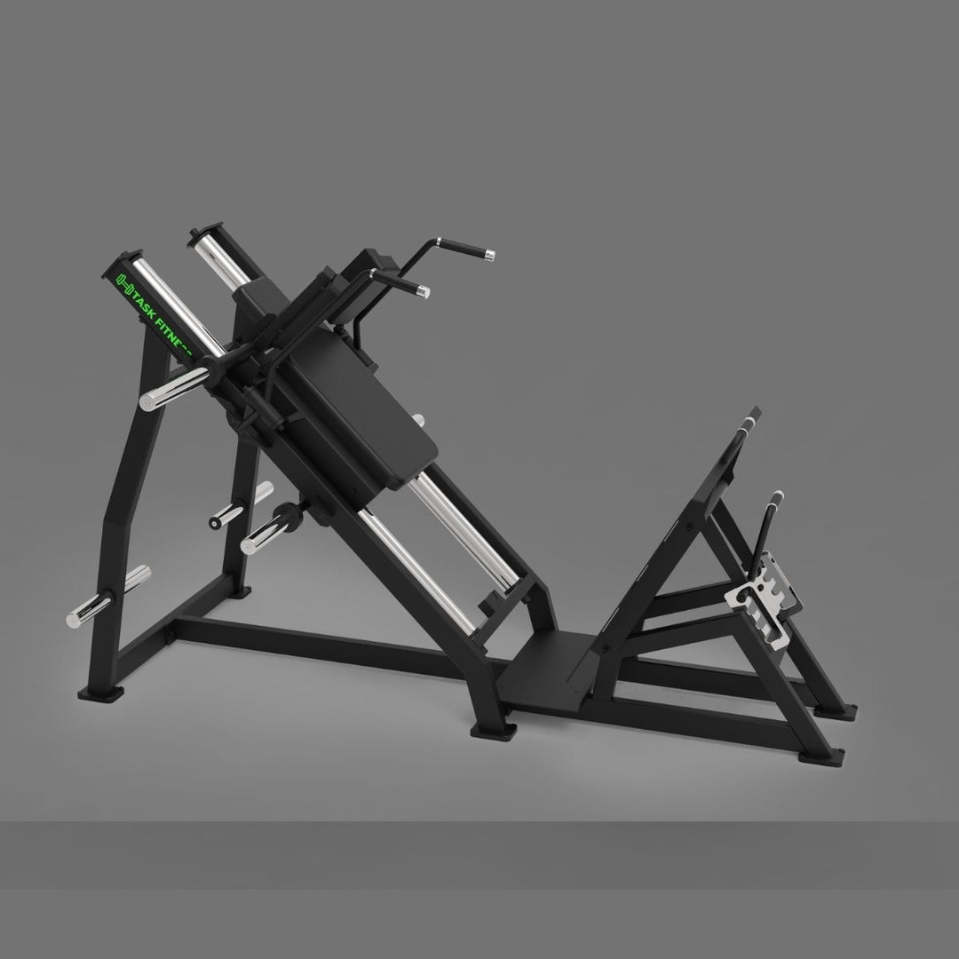 Plate-Loaded 45° Hack Squat