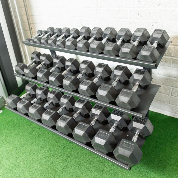 Hex Hack Rack Hex Dumbbells Rack Bundle – Task Fitness