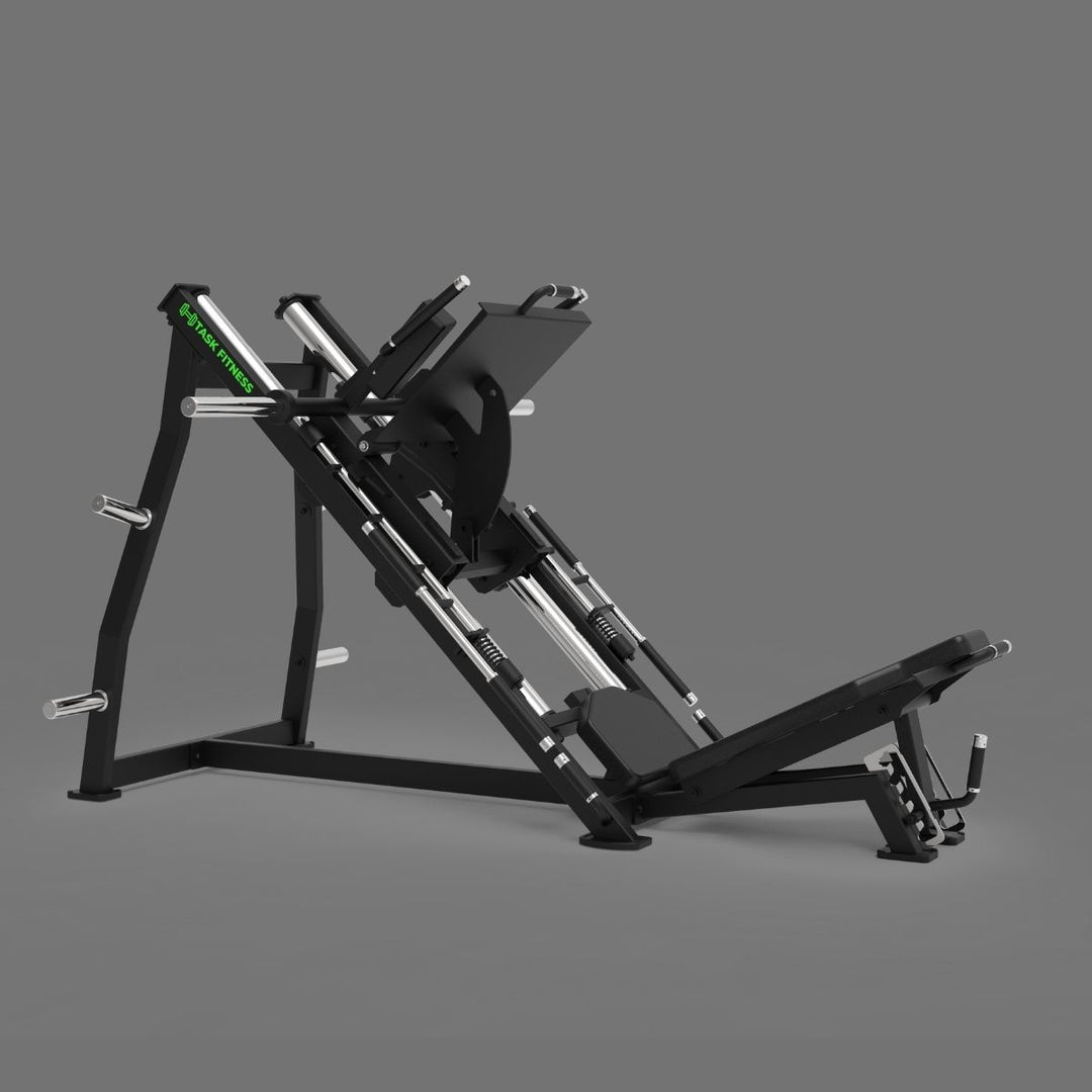 Plate-Loaded Hack Squat & Leg Press