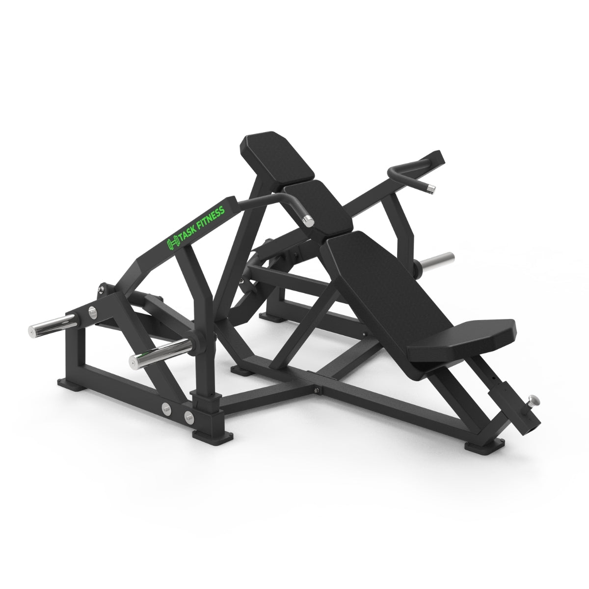 Plate-Loaded Iso-Lateral Shoulder Press – Task Fitness